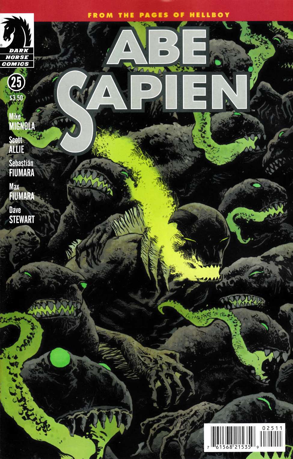 Abe Sapien #25 Very Fine (8.0) [Dark Horse Comic] THUMBNAIL