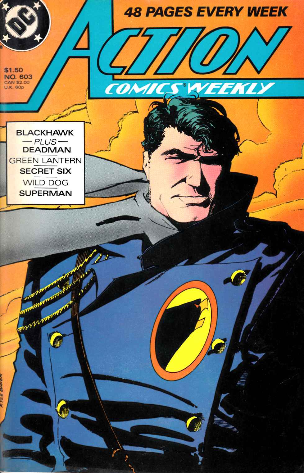Action Comics #603 Very Fine Minus (7.5) [DC Comic] THUMBNAIL