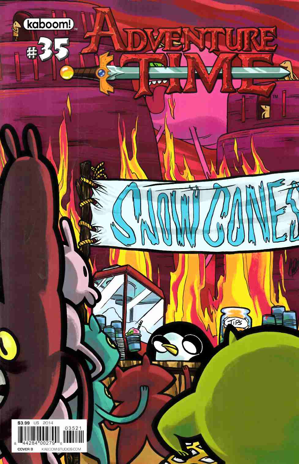 Adventure Time #35 Subscription Cover [Boom Comic] LARGE