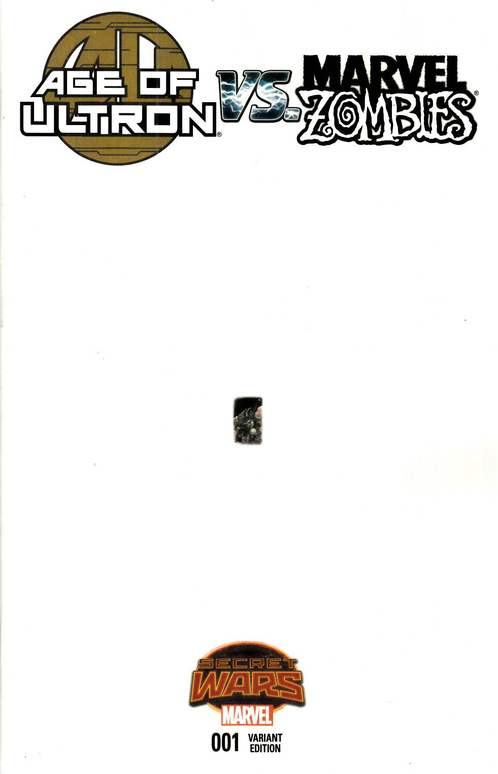 Age of Ultron vs Marvel Zombies #1 Ant Sized Variant Cover [Marvel Comic] LARGE