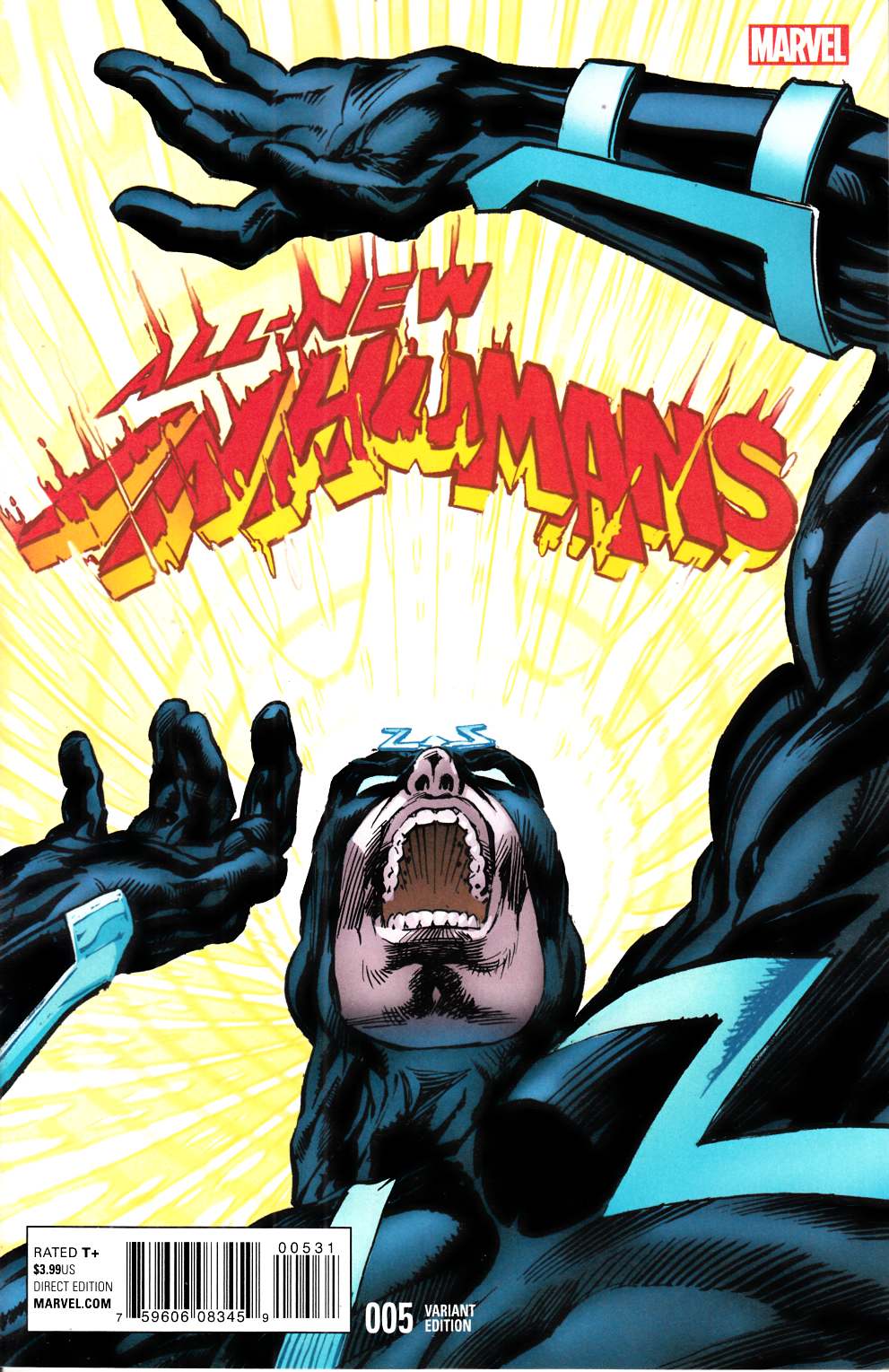 All New Inhumans #5 Neal Adams Classic Variant Cover [Marvel Comic] LARGE