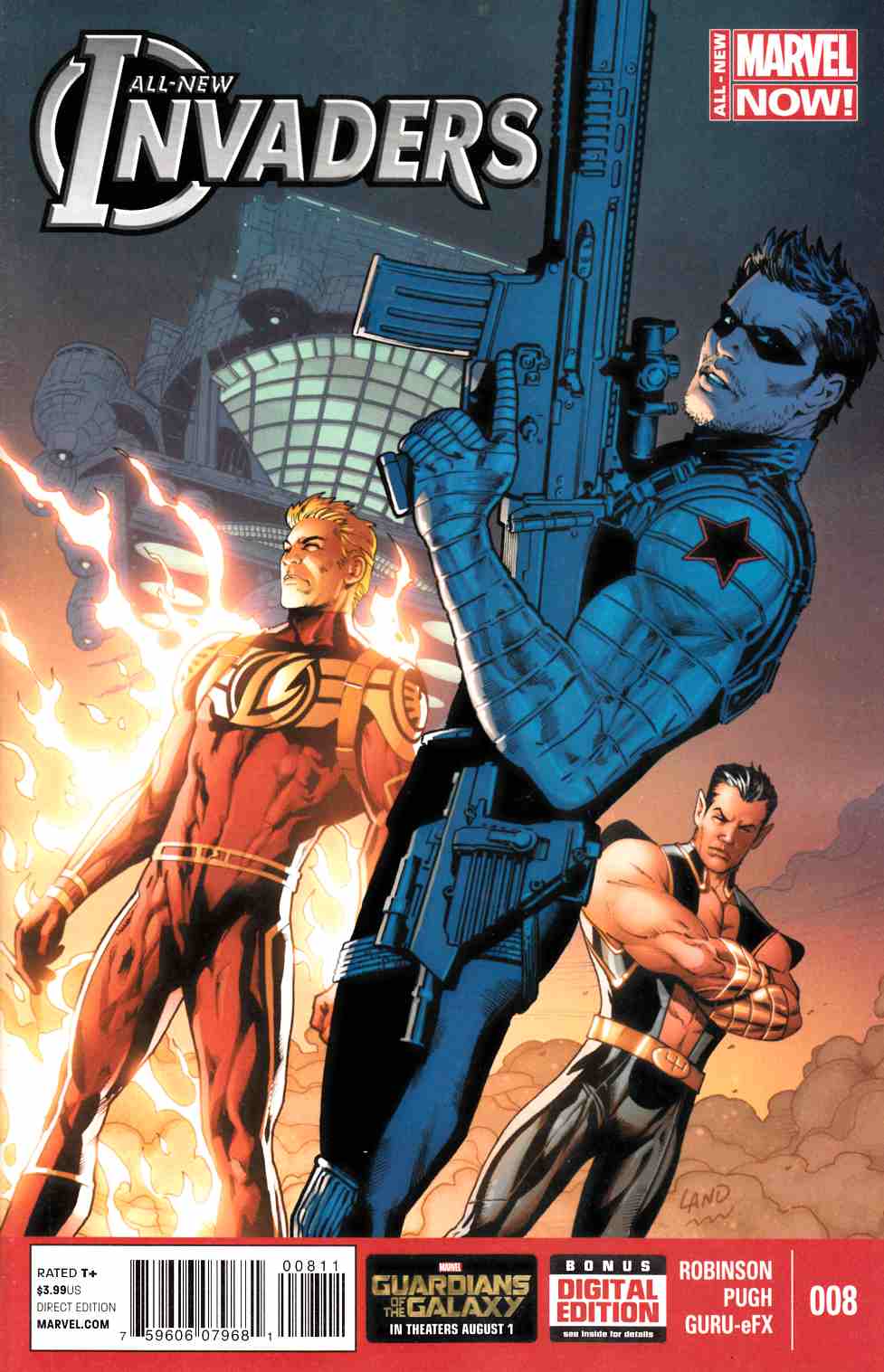 All New Invaders #8 Near Mint (9.4) [Marvel Comic] THUMBNAIL