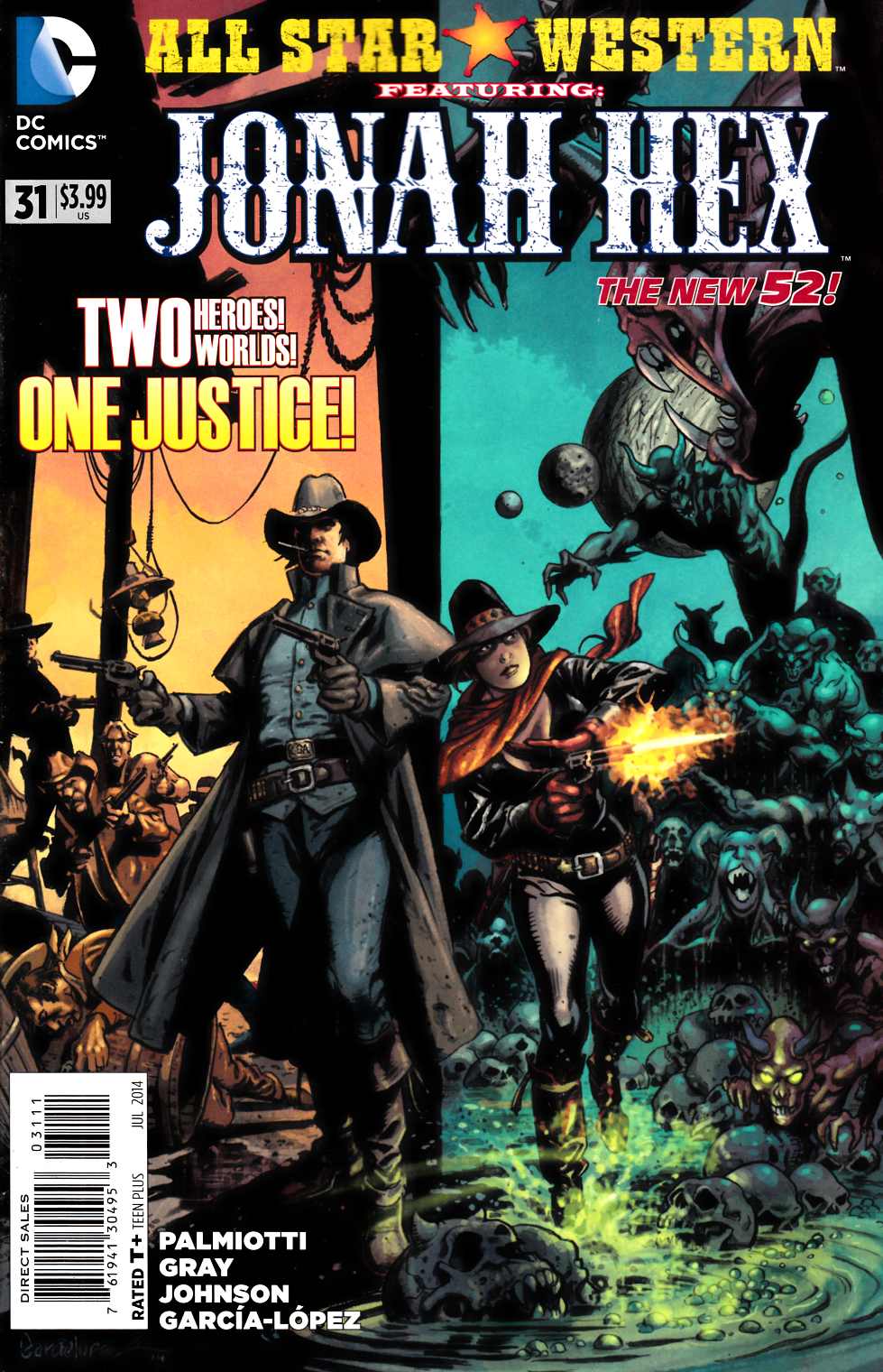 All Star Western #31 Near Mint (9.4) [DC Comic] THUMBNAIL