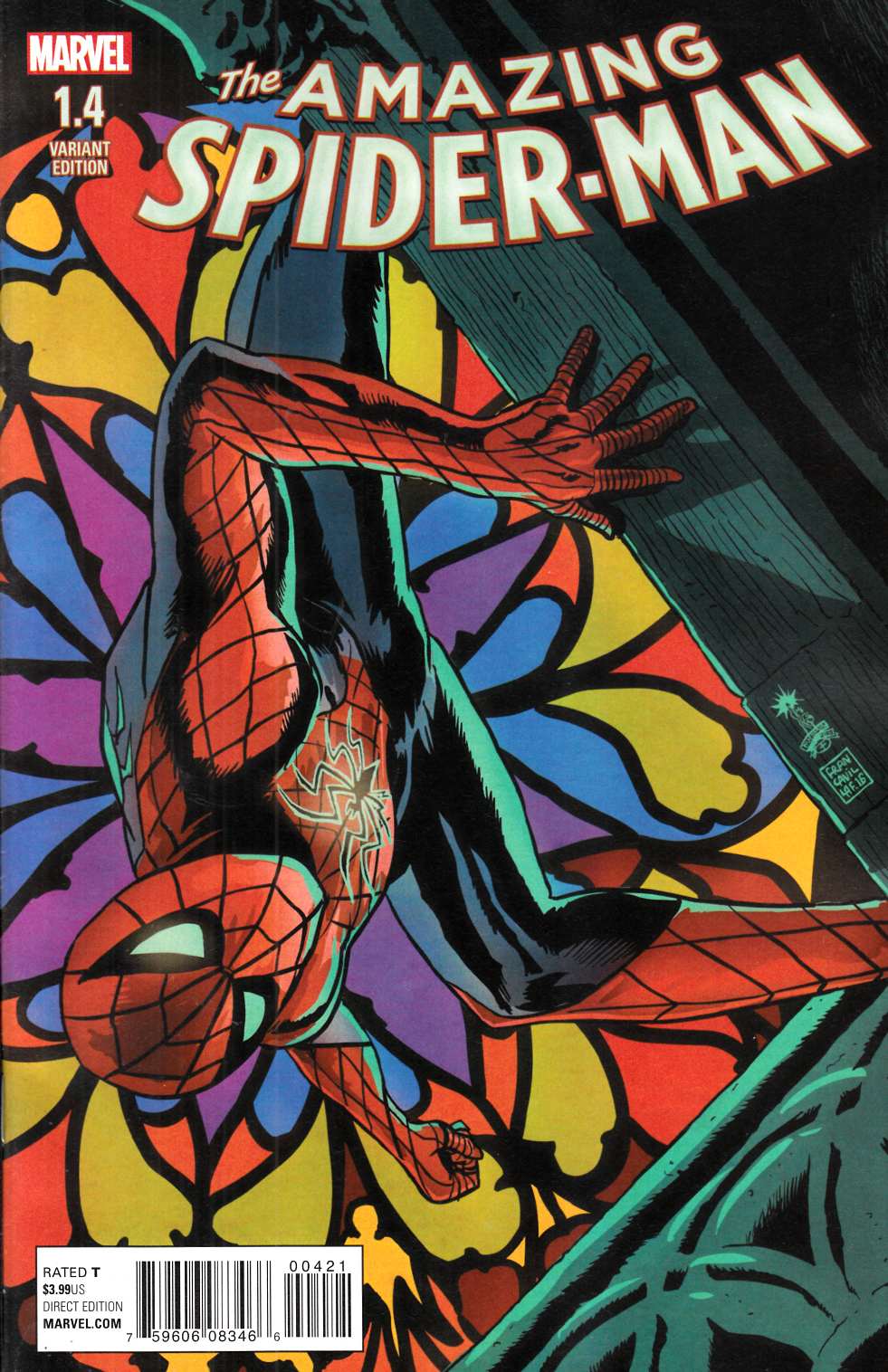 Amazing Spider-Man #1.4 Variant Cover [Marvel Comic] LARGE
