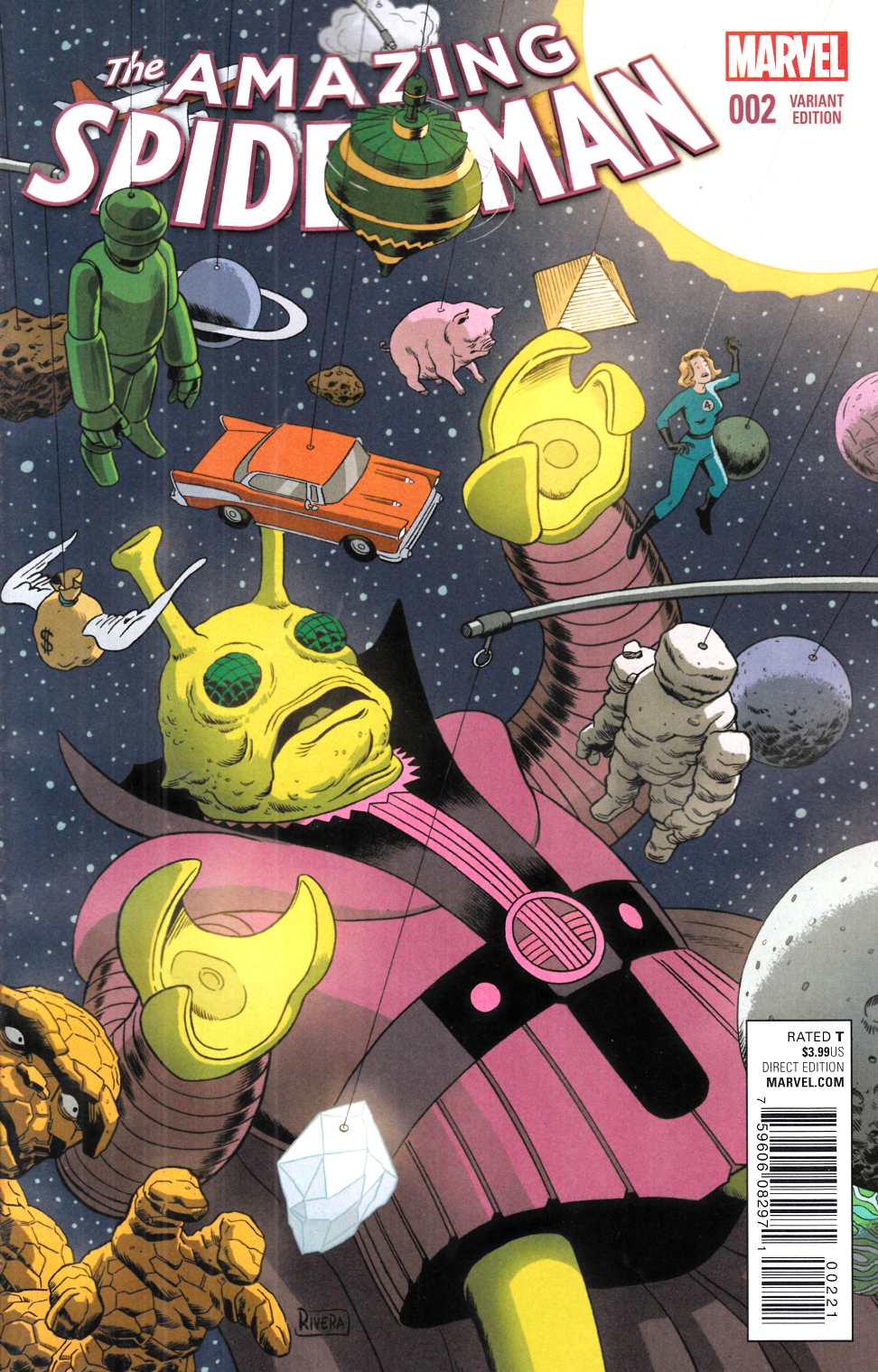 Amazing Spider-Man #2 Rivera Kirby Monster Variant Cover [Marvel Comic] LARGE