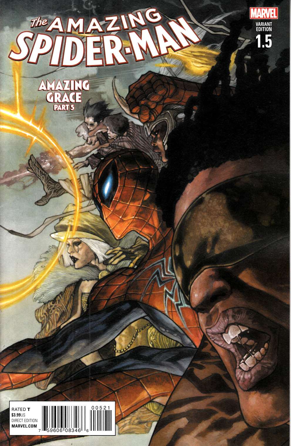 Amazing Spider-Man #1.5 Bianchi Variant Cover [Marvel Comic] LARGE