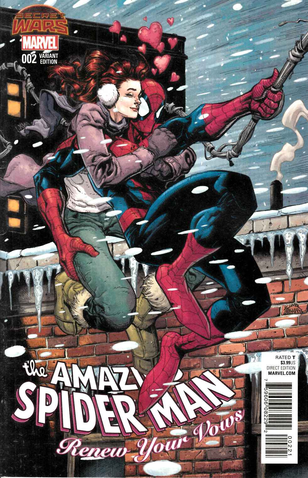 Amazing Spider-Man #39 Ryan Stegman Wraparound Variant [GW]