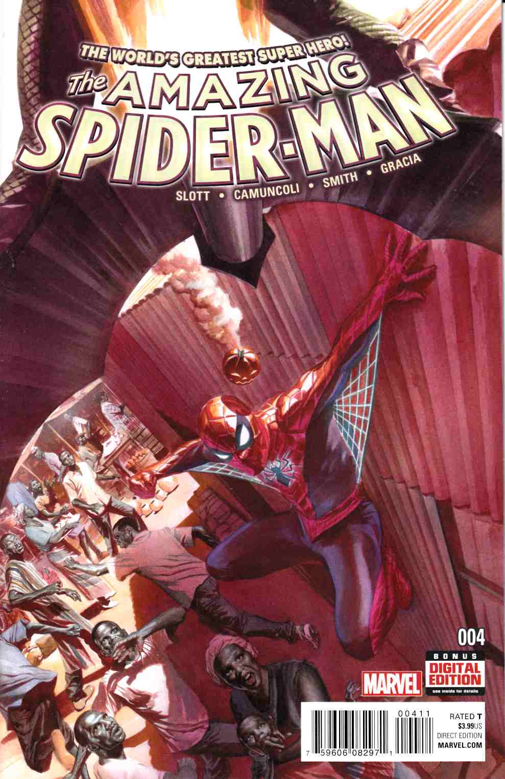 Amazing Spider-Man #4 Near Mint (9.4) [Marvel Comic] THUMBNAIL