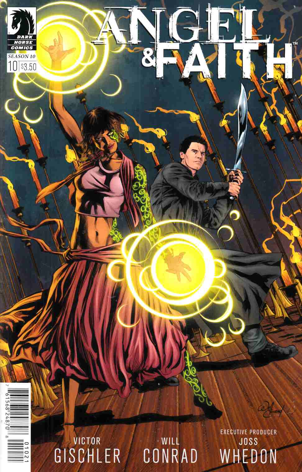 Angel and Faith Season 10 #10 Conrad Variant Cover [Dark Horse Comic] THUMBNAIL