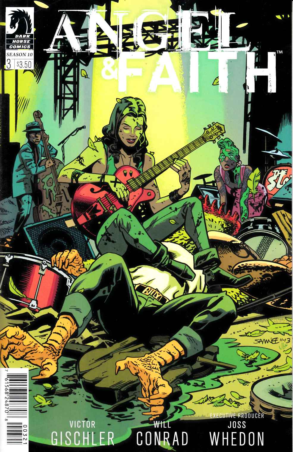 Angel and Faith Season 10 #3 Samnee & Bellaire Variant Cover [Dark Horse Comic] LARGE
