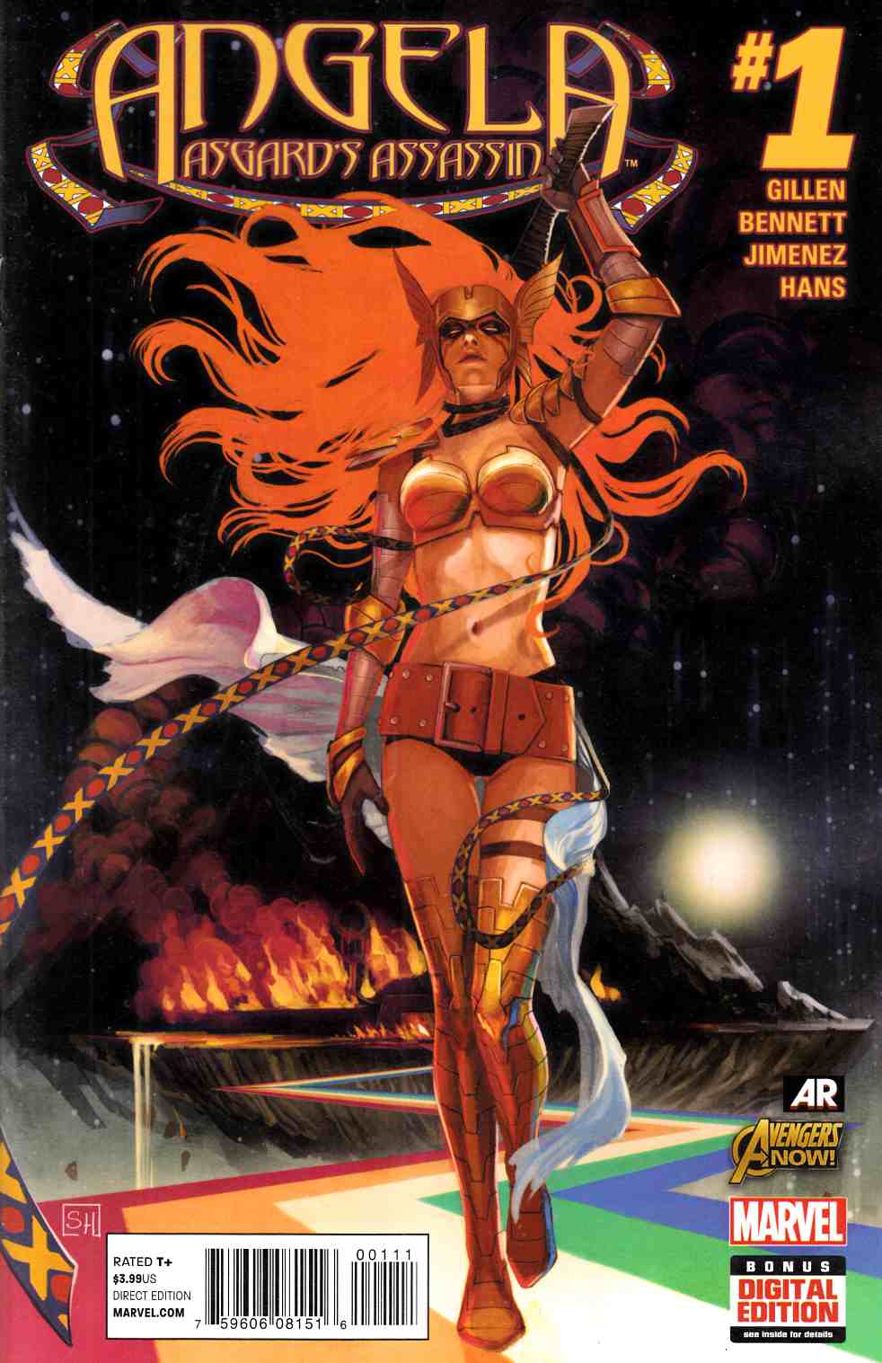 Angela Asgards Assassin #1 Near Mint (9.4) [Marvel Comic] LARGE