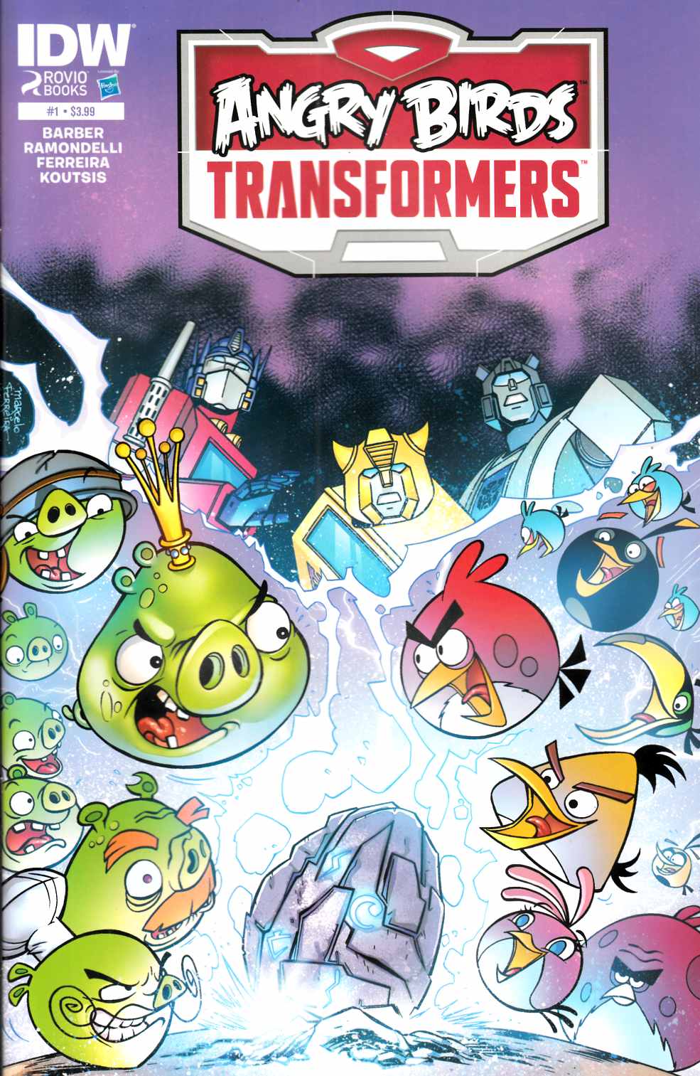 Angry Birds Transformers #1 [IDW Comic] THUMBNAIL