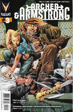 Archer & Armstrong #3 Lozzi Cover [Comic] LARGE