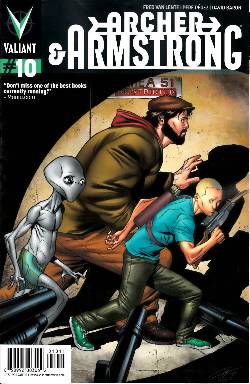 Archer & Armstrong (Vu) #10 Pullbox Cover [Comic] LARGE
