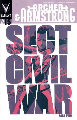 Archer & Armstrong #15 Walsh Variant Cover [Comic] LARGE