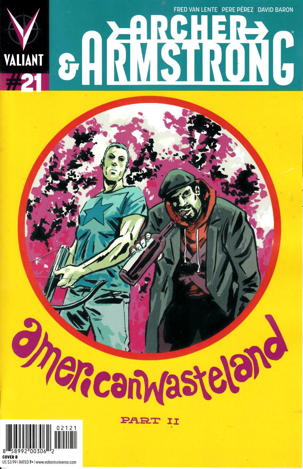 Archer & Armstrong #21 Cover B- Walsh [Comic] THUMBNAIL