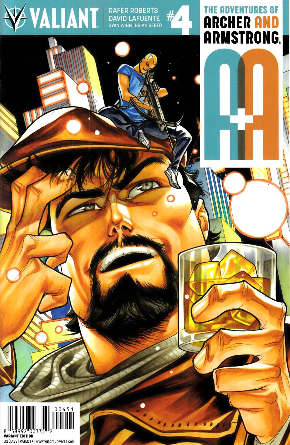 Archer & Armstrong #4 Cover E- Silas Incentive [Valiant Comic] LARGE