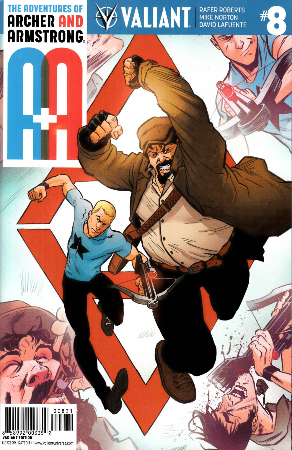 Archer & Armstrong #8 Cover C- Level Incentive [Valiant Comic] THUMBNAIL