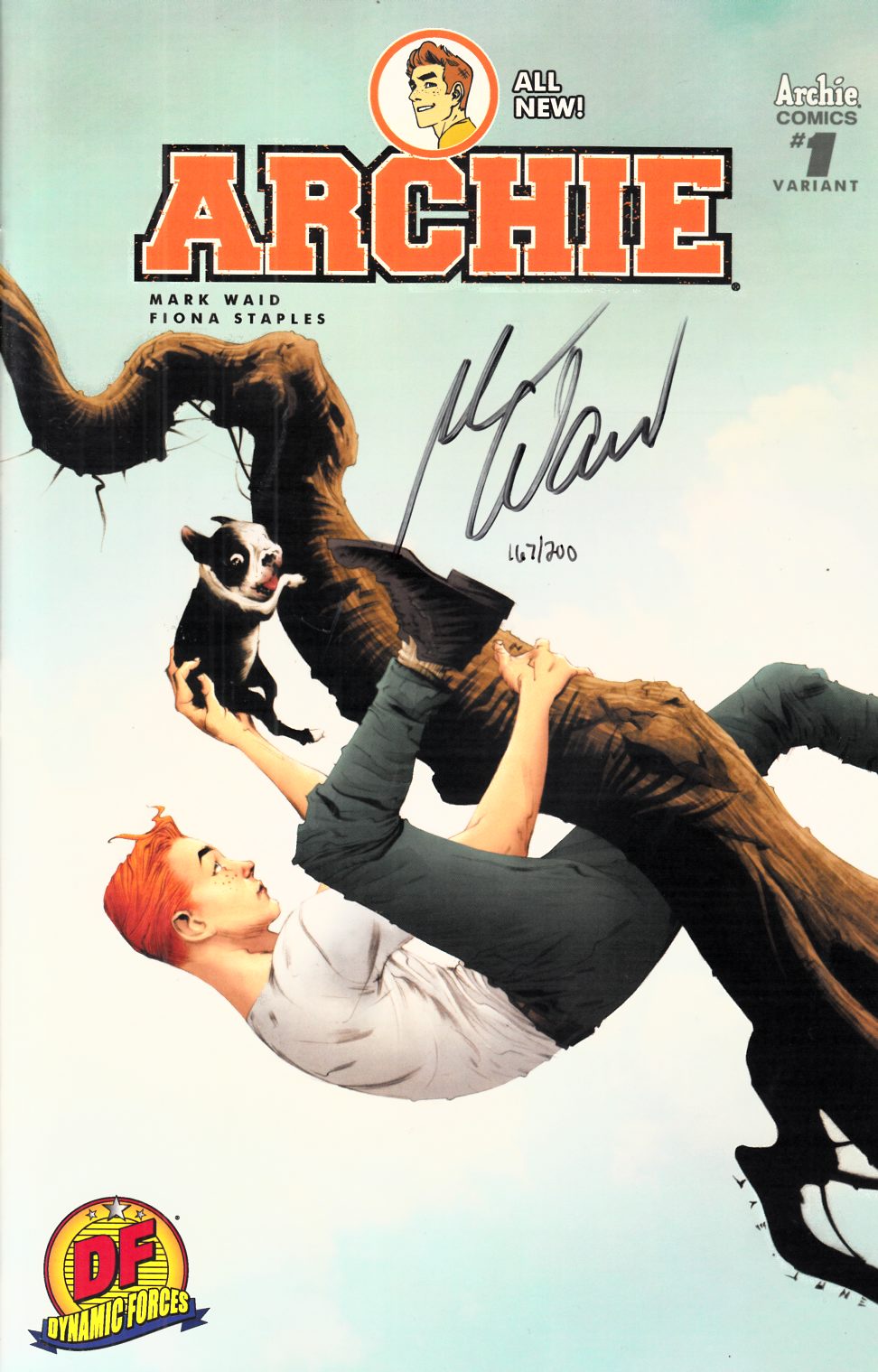 Archie #1 DF Exclusive Lee Cover Waid Signed Edition [Archie Comic] THUMBNAIL
