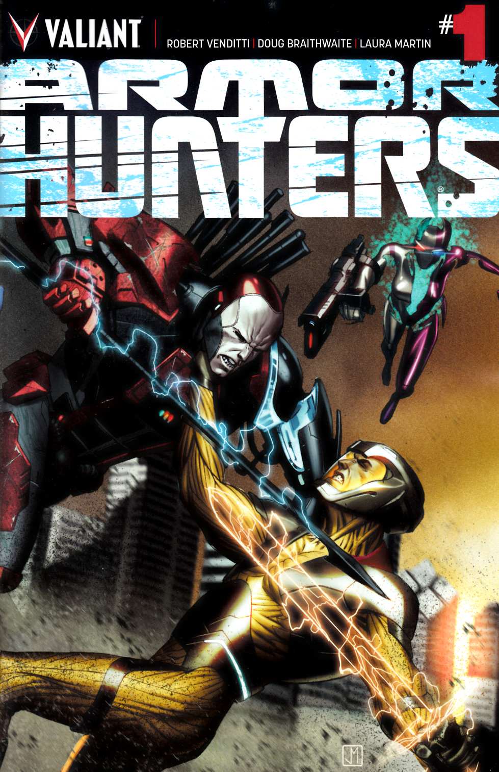 Armor Hunters #1 [Valiant Comic] THUMBNAIL