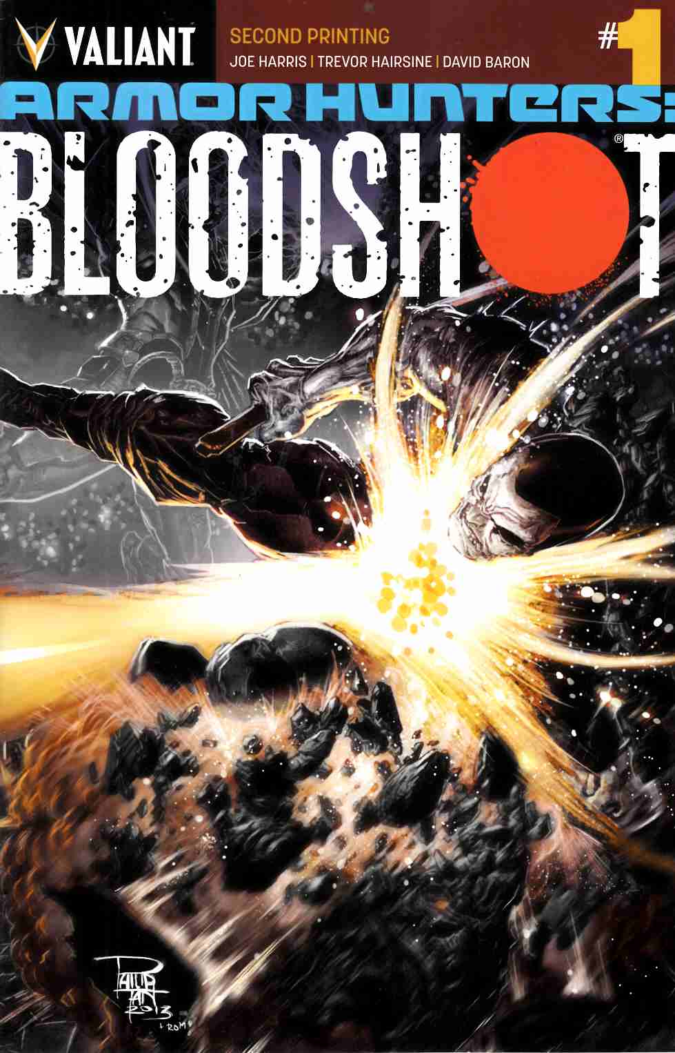 Armor Hunters Bloodshot #1 Second Printing [Comic] LARGE