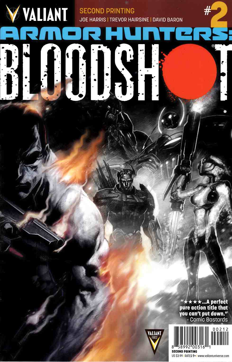 Armor Hunters Bloodshot #2 Second Printing [Comic] LARGE