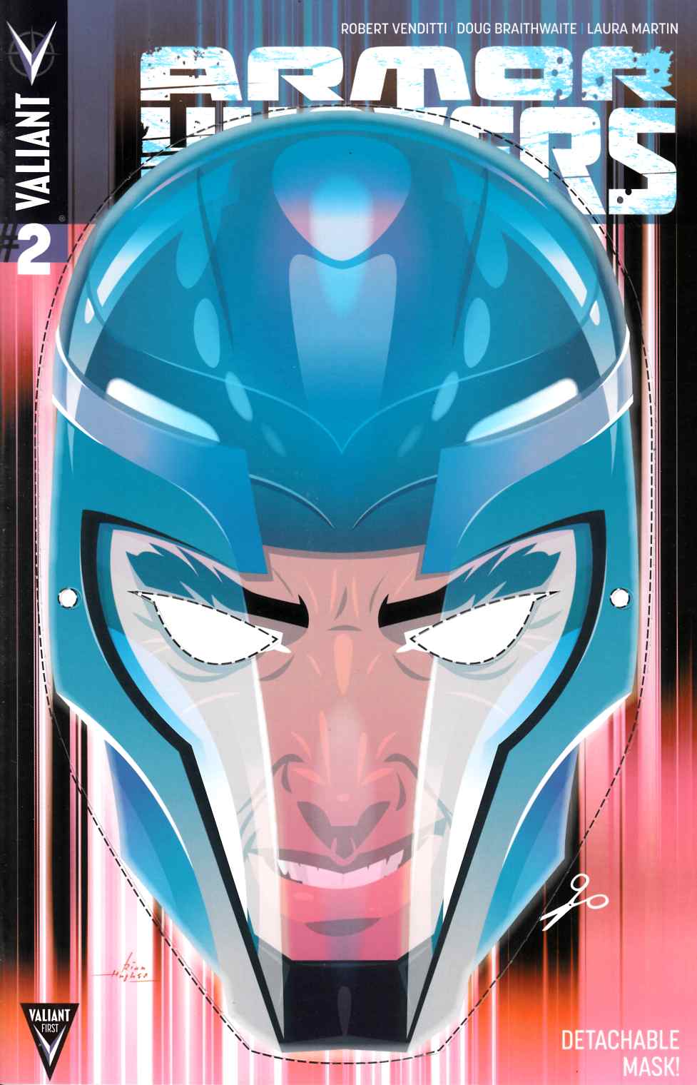 Armor Hunters #2 Mask Cover [Comic] THUMBNAIL
