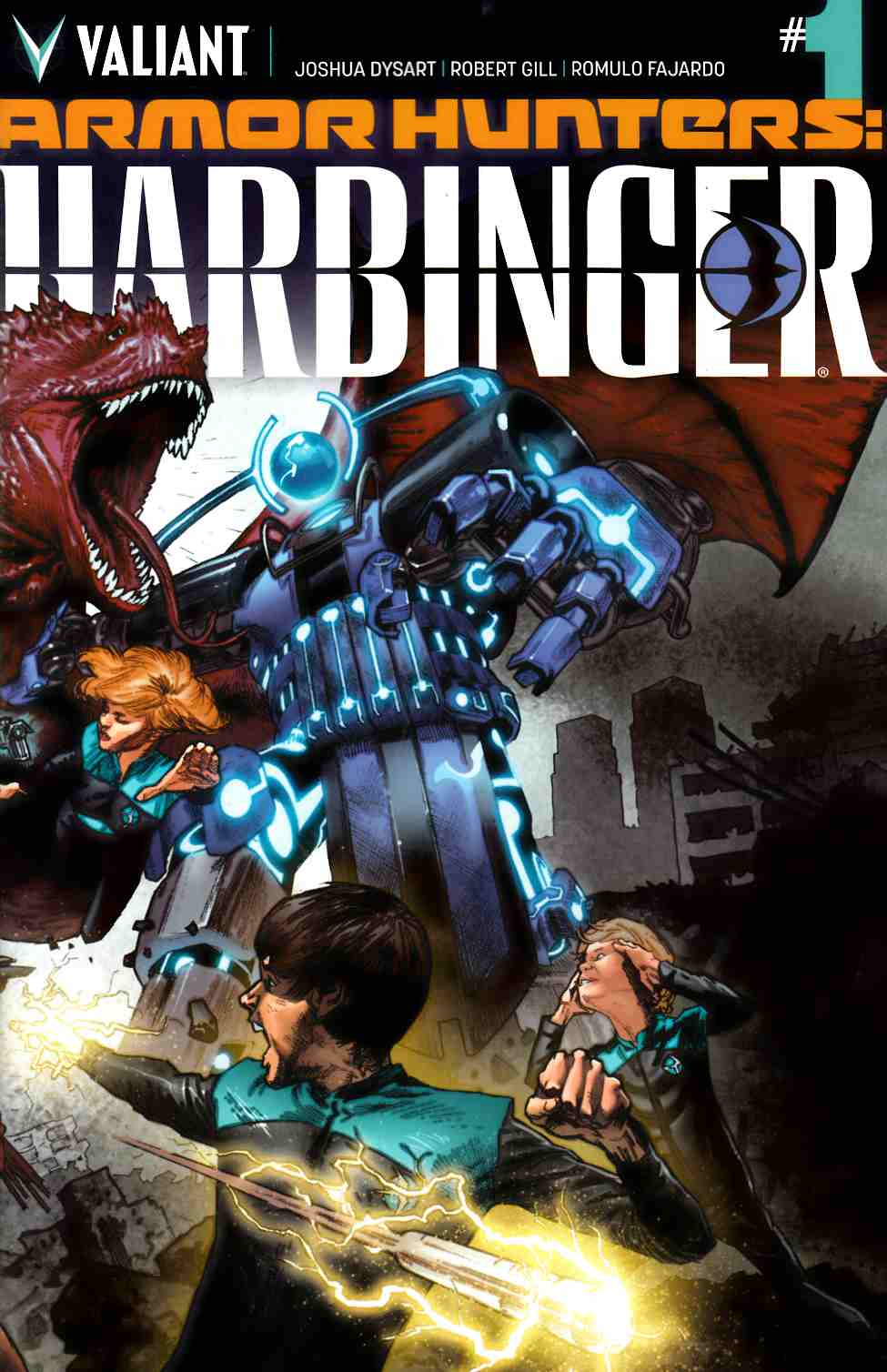 Armor Hunters Harbinger #1 [Valiant Comic] LARGE