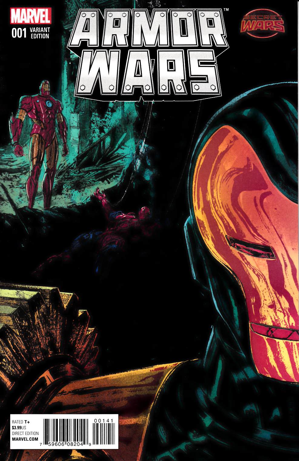 Armor Wars #1 Del Ray Variant Cover [Marvel Comic] LARGE