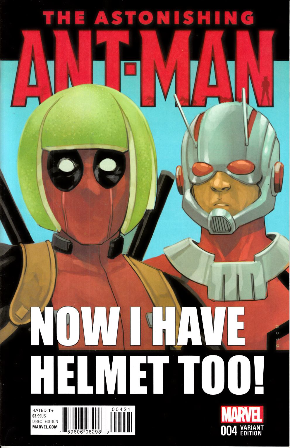 Astonishing Ant-Man #4 Deadpool Variant Cover [Marvel Comic] THUMBNAIL