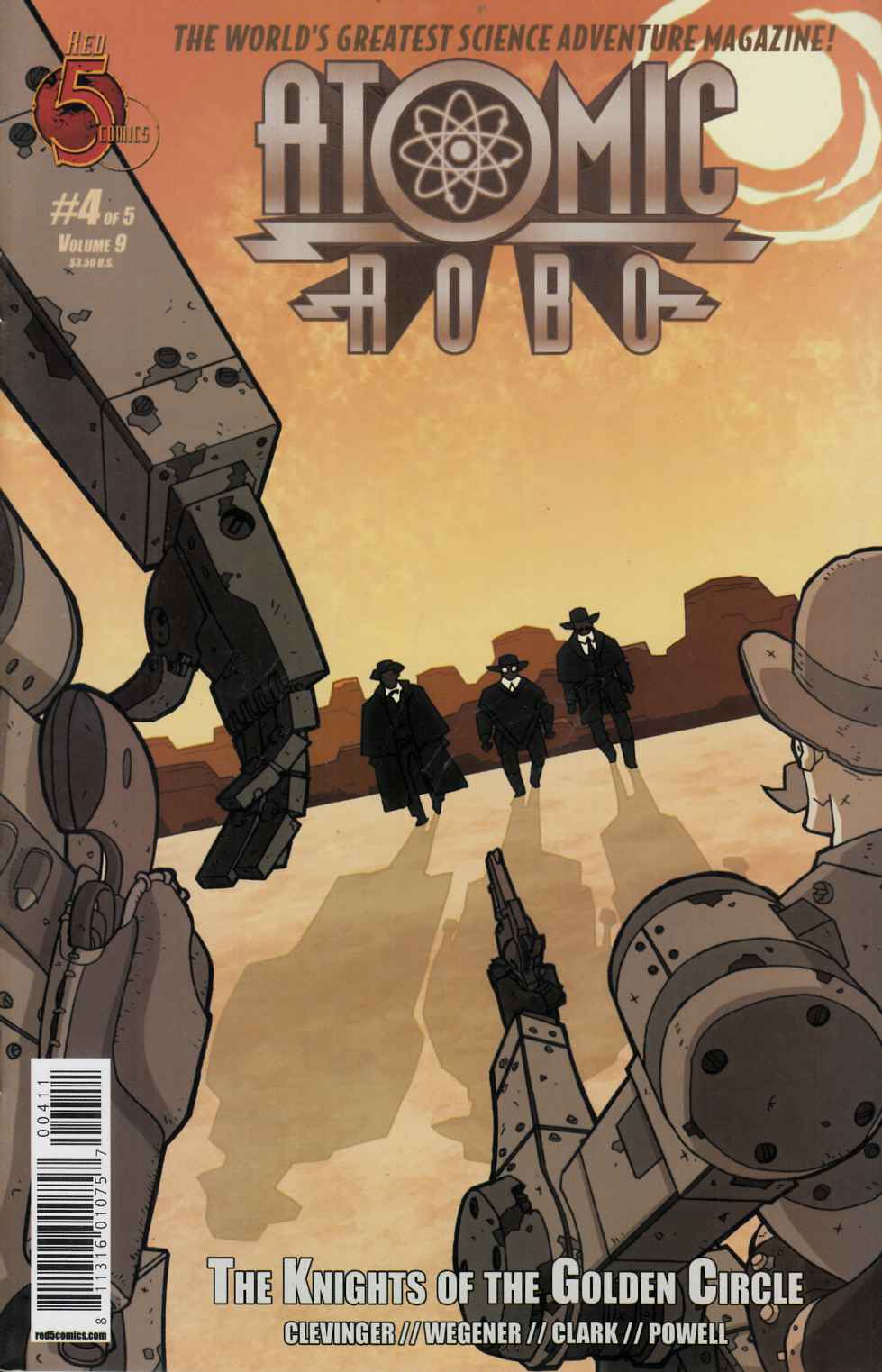 Atomic Robo Knights of the Golden Circle #4 [Comic] THUMBNAIL