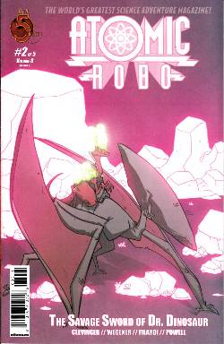 Atomic Robo Savage Sword of Dr Dinosaur #2 [Comic] MAIN