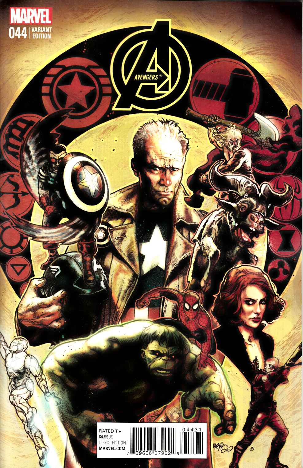 Avengers #44 Harris Variant Cover [Marvel Comic] LARGE