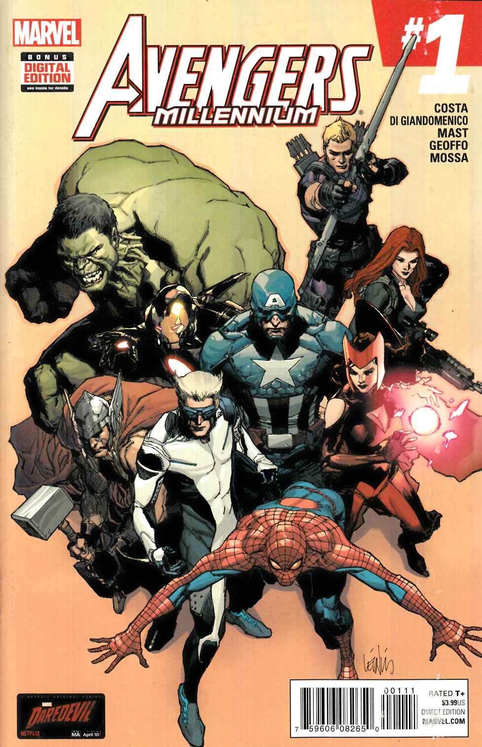 Avengers Millennium #1 [Marvel Comic] LARGE