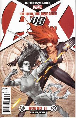 Avengers vs X-Men #11 Avengers Team Cover [Comic] LARGE