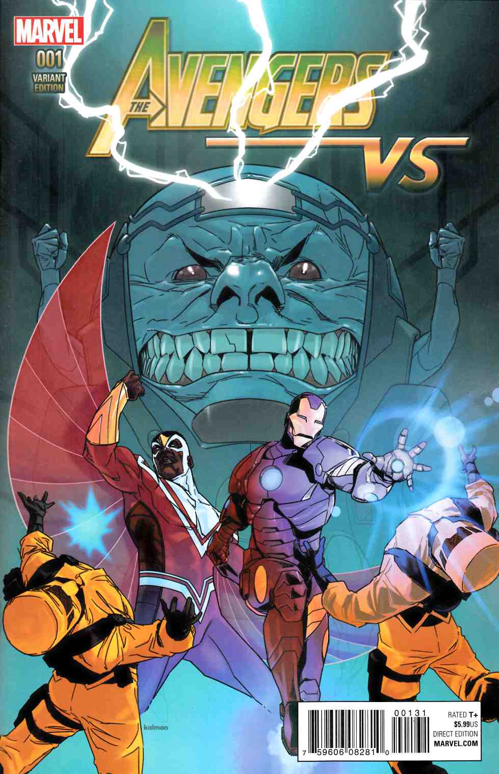 Avengers vs #1 Andrasofszky Variant Cover [Marvel Comic] LARGE
