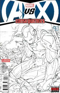 Avengers vs X-Men Consequences #3 Second Printing [Comic] LARGE
