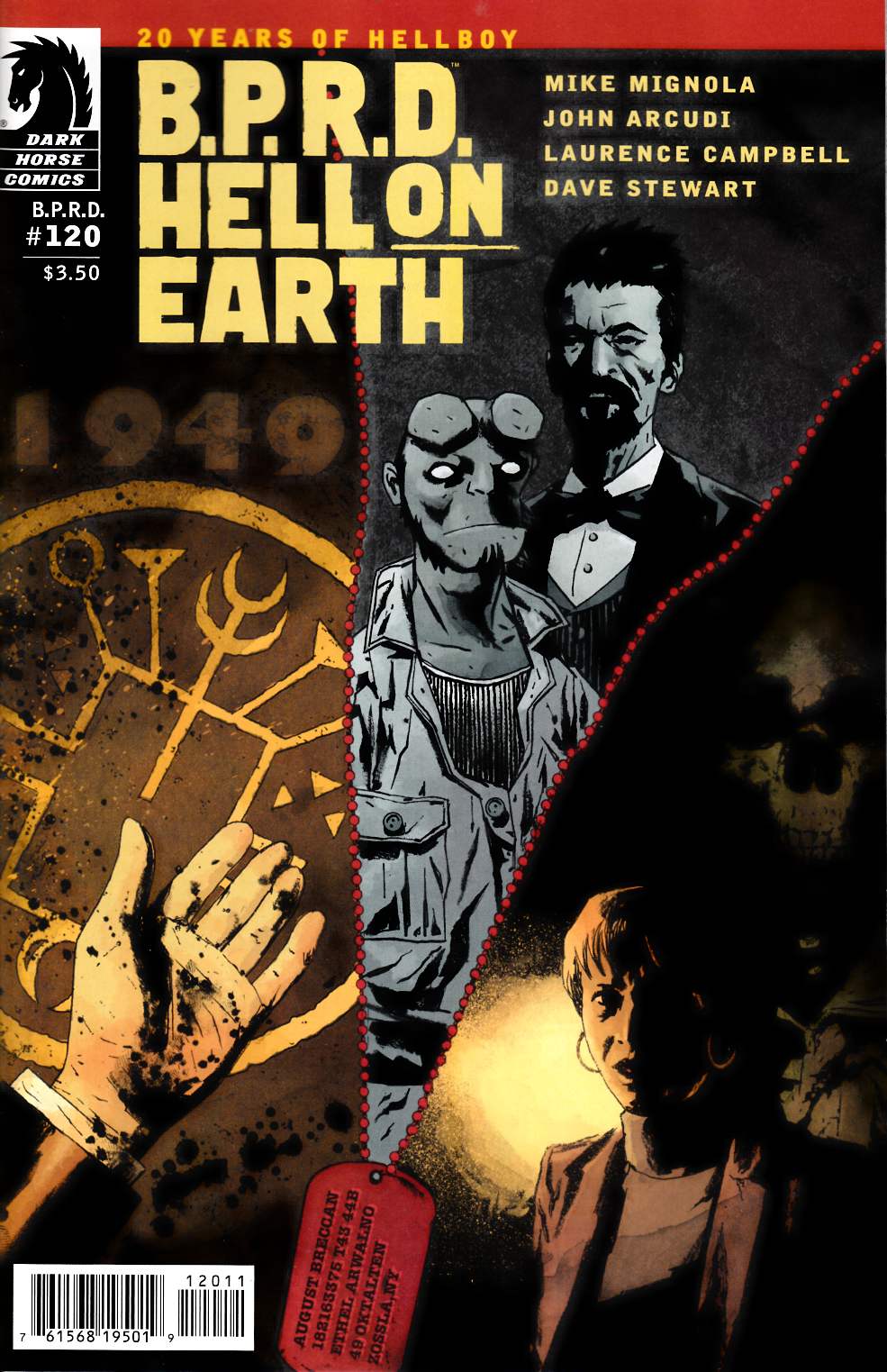 BPRD Hell on Earth #120 [Dark Horse Comic] THUMBNAIL