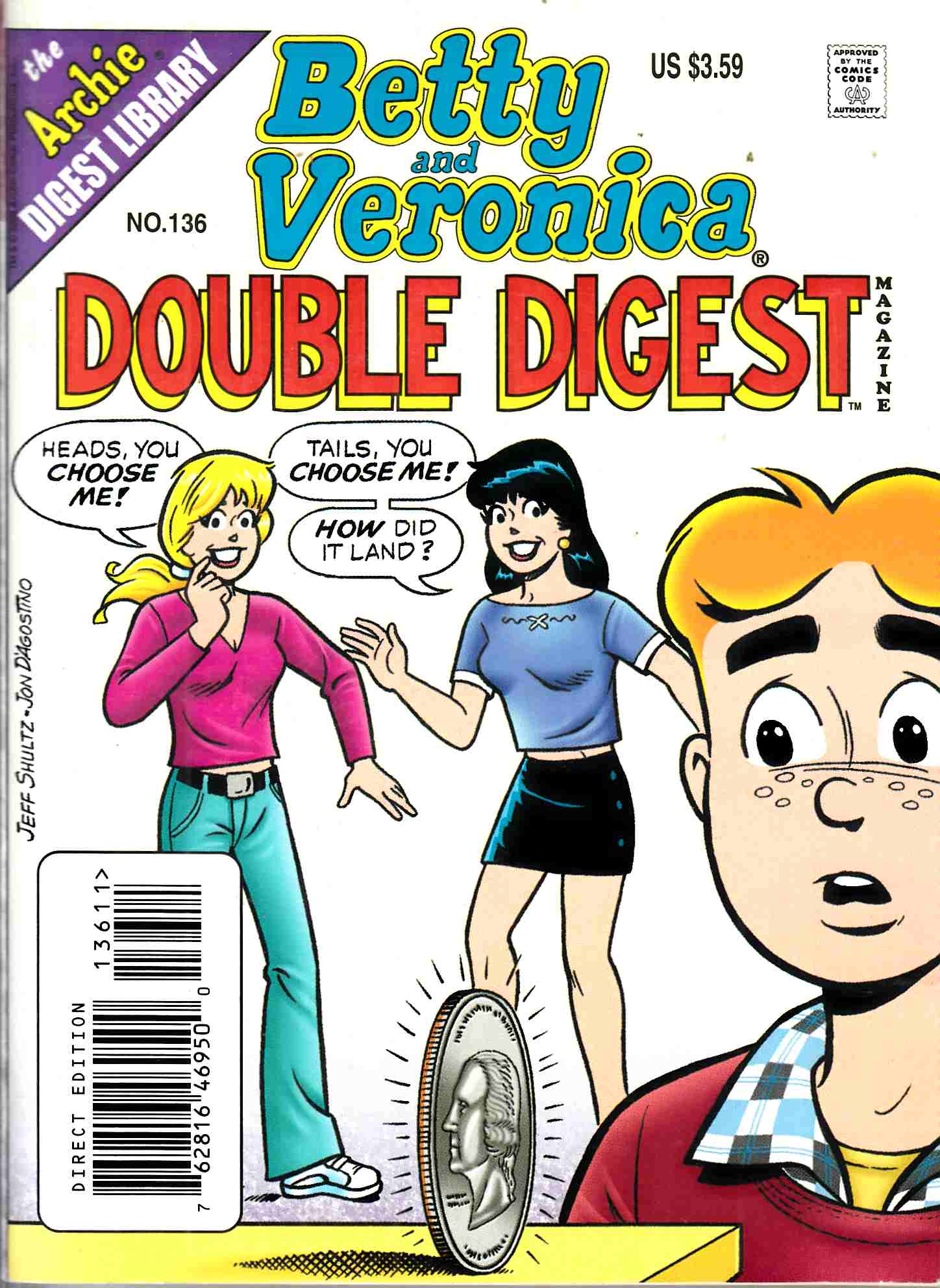 Betty & Veronica Double Digest #136 Near Mint Minus (9.2) [Archie Comic] THUMBNAIL