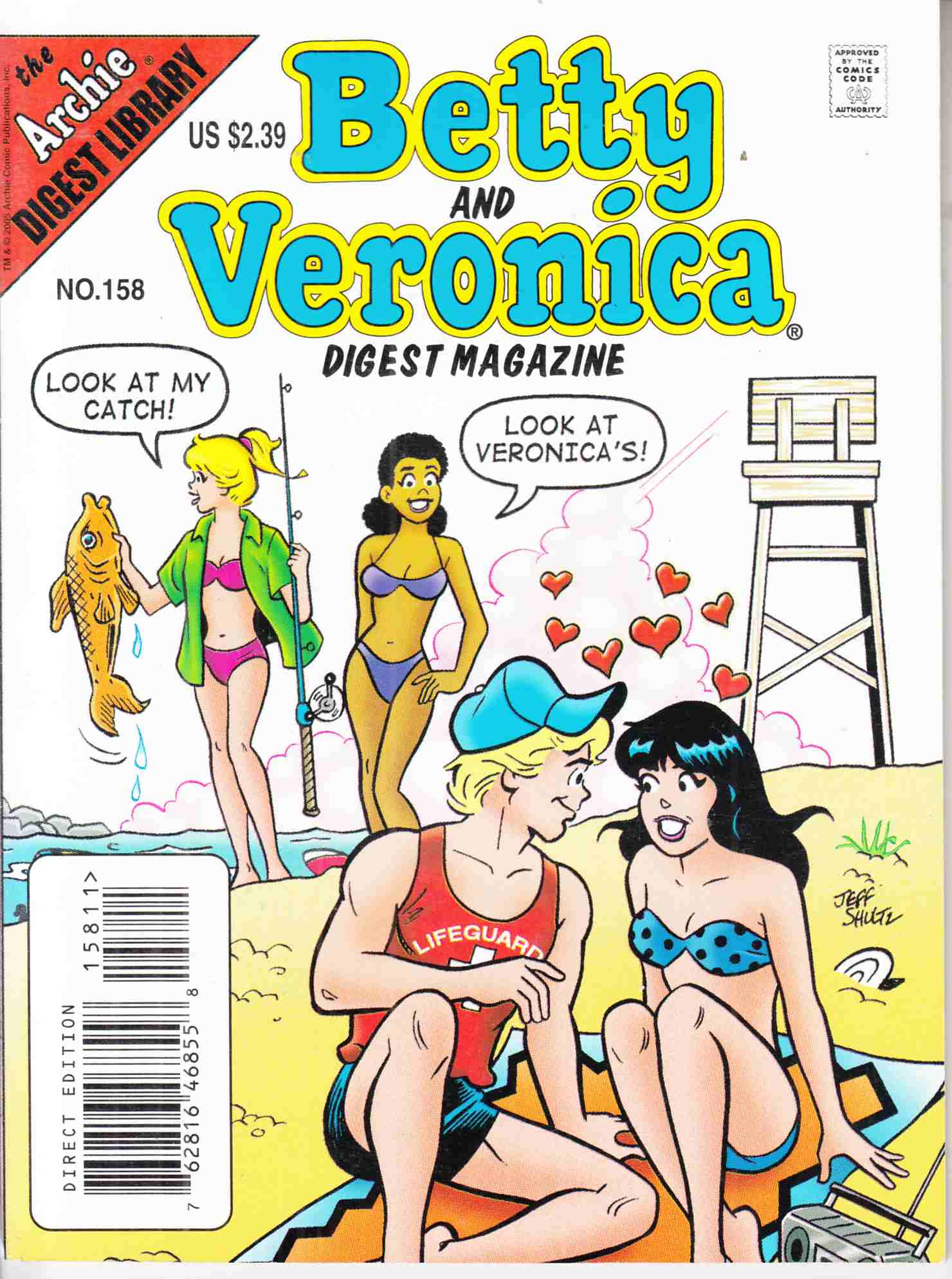 Betty & Veronica Digest #157 Near Mint Minus (9.2) [Archie Comic] LARGE