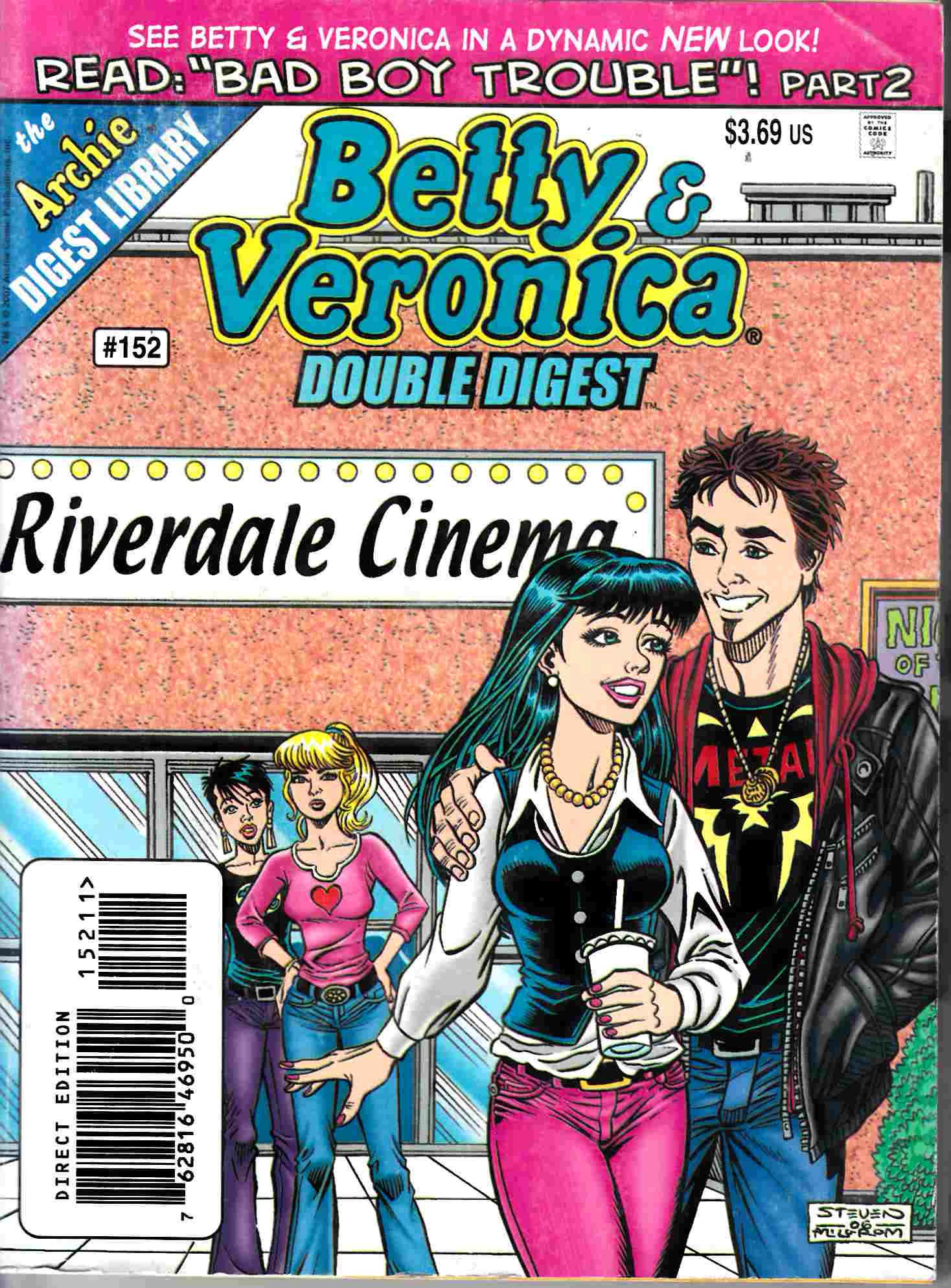 Betty & Veronica Double Digest #152 Fine (6.0) [Archie Comic] THUMBNAIL