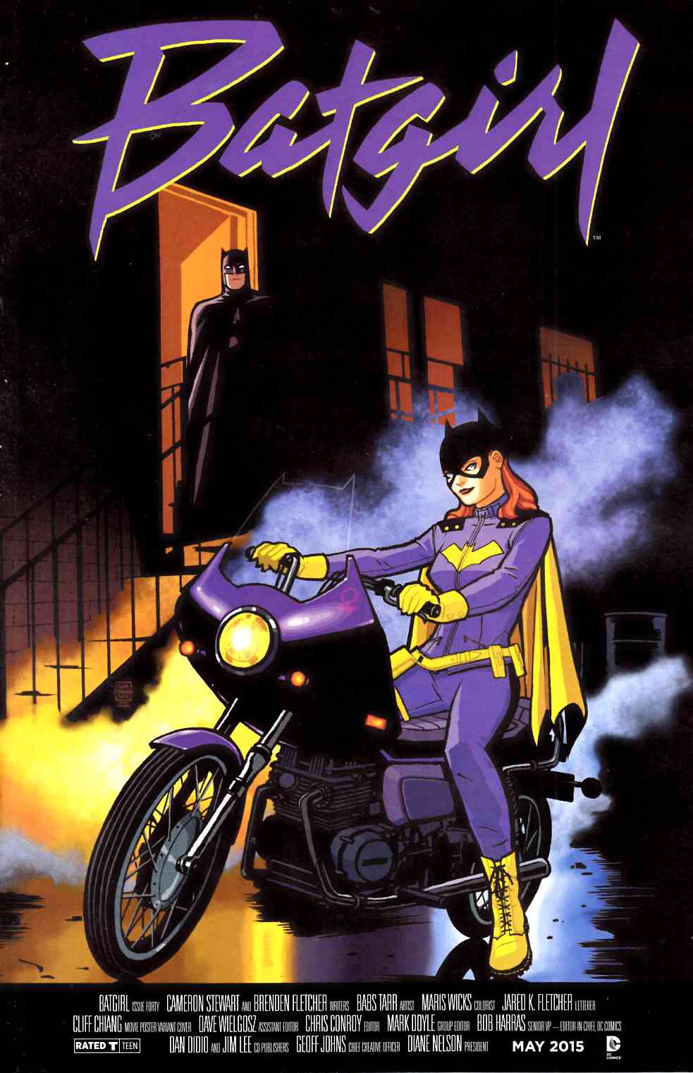 Batgirl #40 Movie Poster Variant Cover [DC Comic]