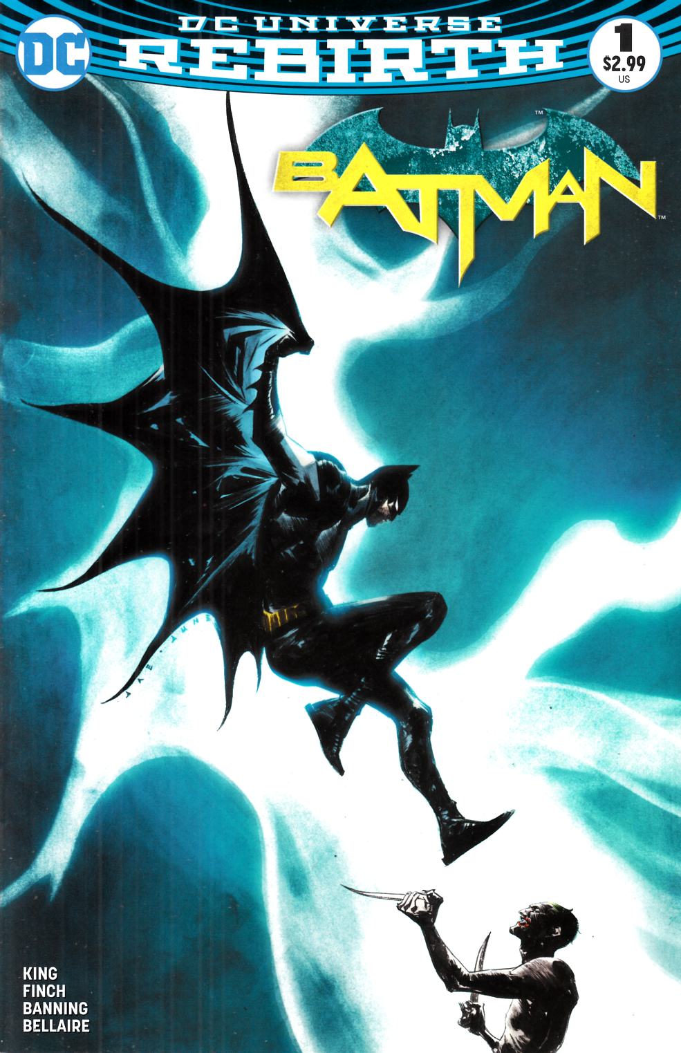 Batman #1 DF Exclusive Jae Lee Variant Cover [DC Comic]