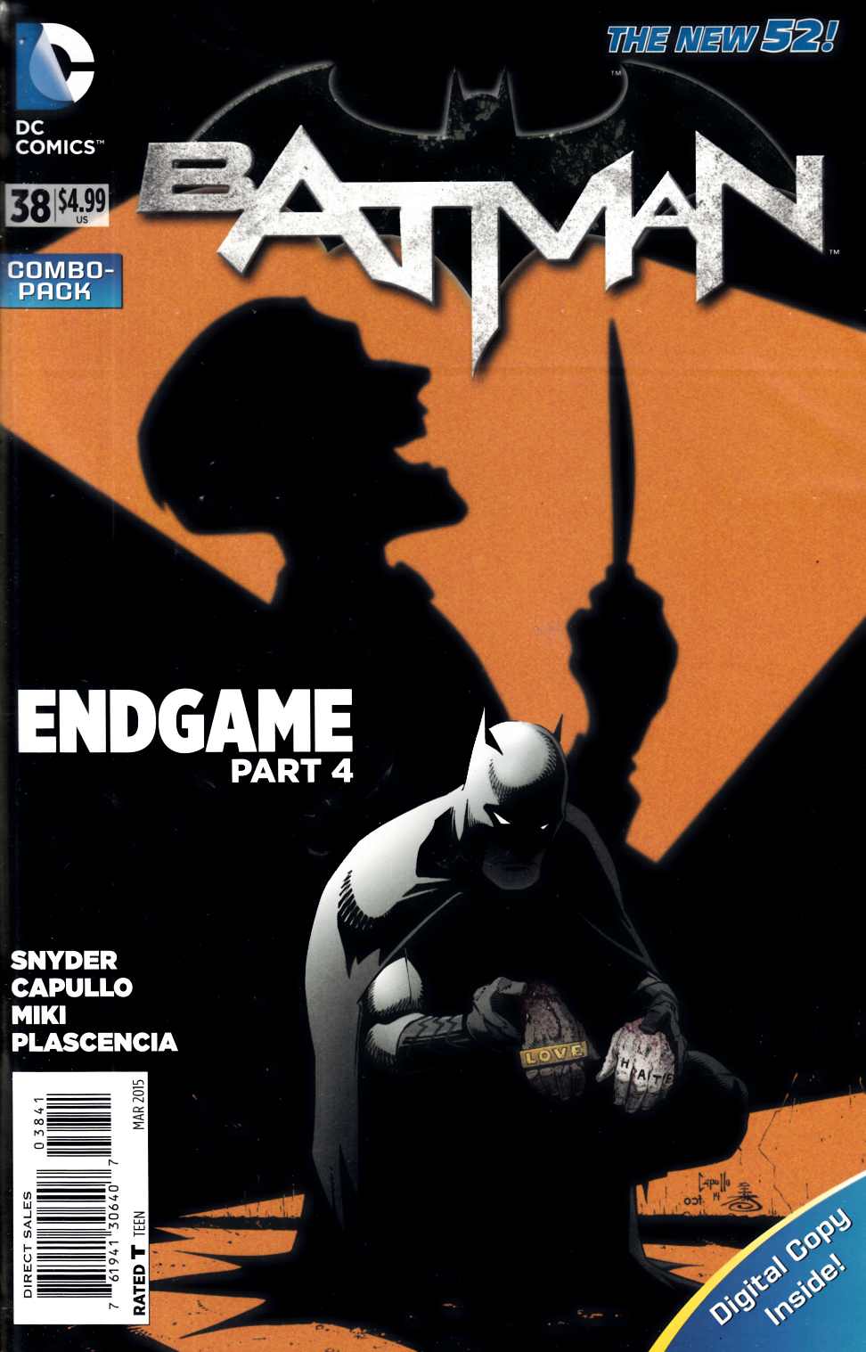 Batman #38 Combo Pack Near Mint (9.4) [DC Comic] THUMBNAIL