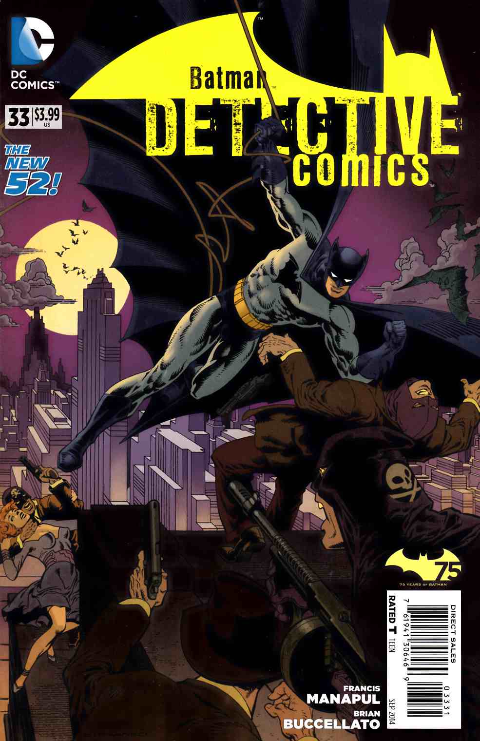 Detective Comics #33 Batman 75th Variant Cover Near Mint (9.4) DC Comic] THUMBNAIL