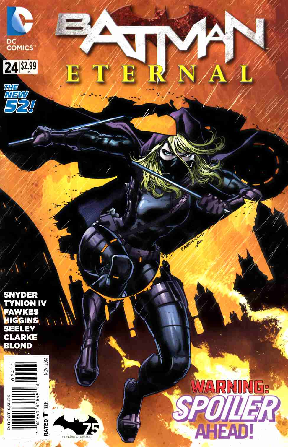 Batman Eternal #24 [DC Comic] LARGE