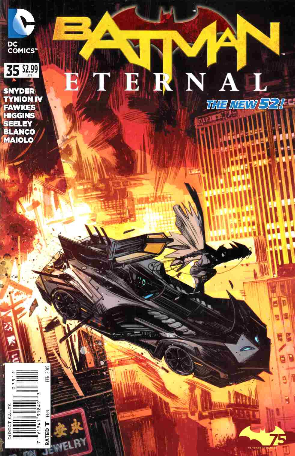 Batman Eternal #35 [DC Comic] THUMBNAIL