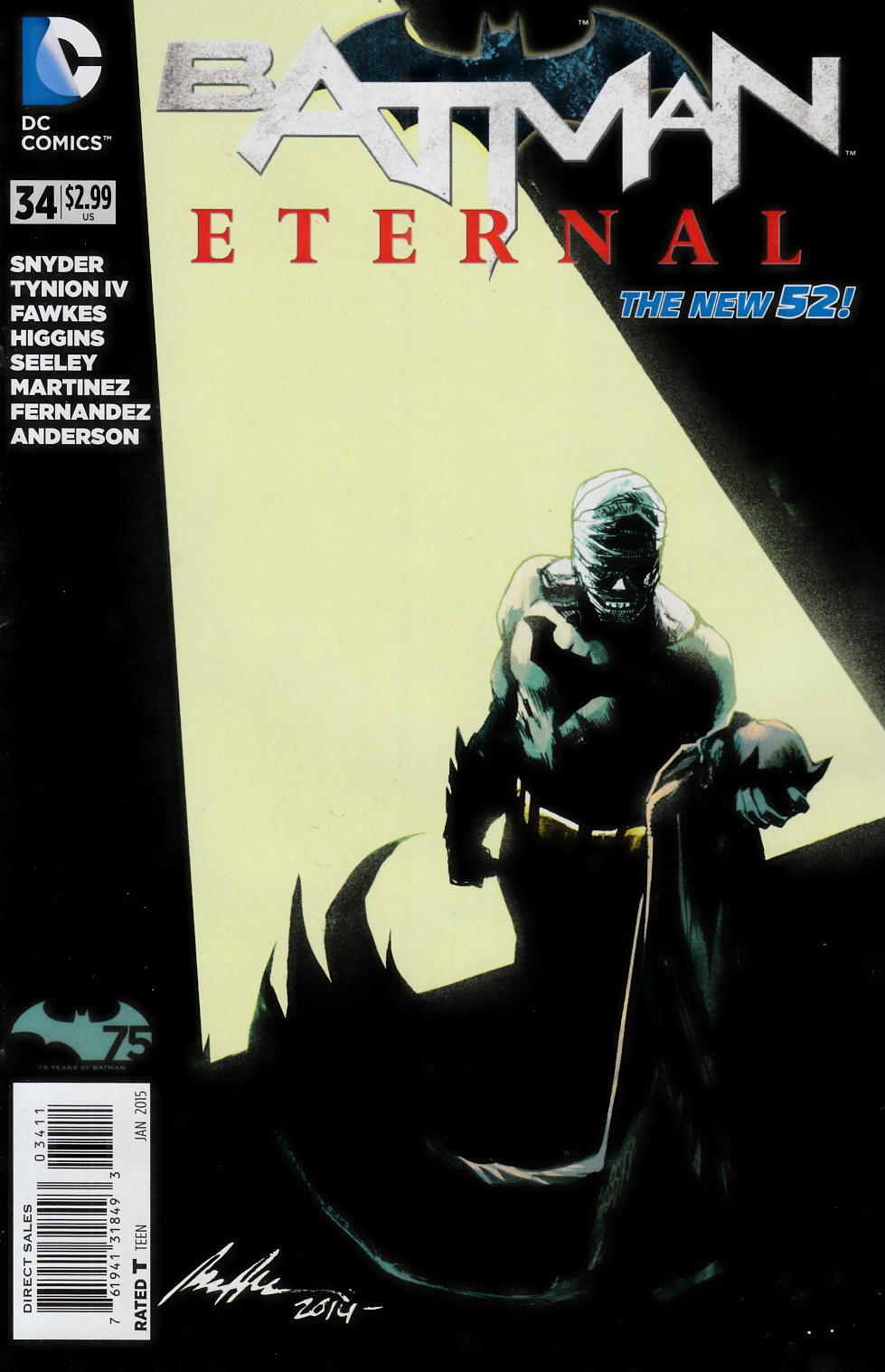 Batman Eternal #34 [DC Comic] THUMBNAIL