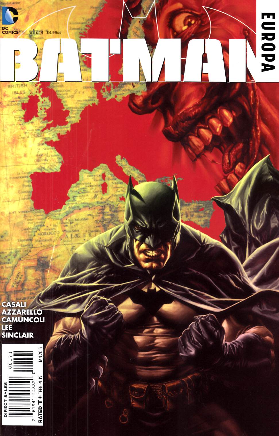 Batman Europa #1 Bermejo Variant Cover [DC Comic] –   Online Store