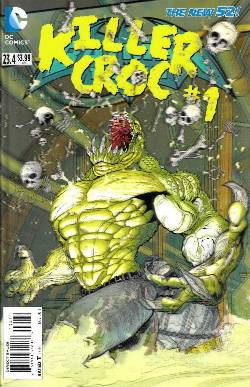 Batman and Robin #23.4 Killer Croc 3-D Edition Near Mint (9.4) [DC Comic] LARGE
